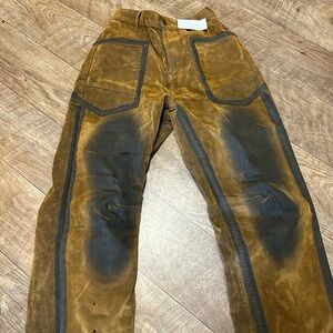Oli & Hali Suede and Denim Women's Pants